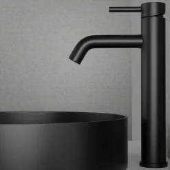 Tvättställsblandare Scandtap Steel Wave High