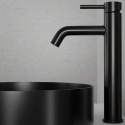 Tvättställsblandare Scandtap Steel Wave High