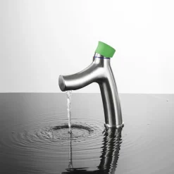 Tvättställsblandare Scandtap Steel Green
