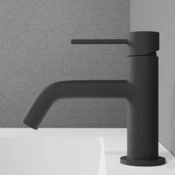 Tvättställsblandare Scandtap Voyage Coal med Bottenventil Pop-Up
