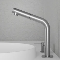 Tvättställsblandare Scandtap Steel Harmonized B2P