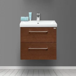 Tvättställsskåp 4AQUA Minimal Med 2 Lådor