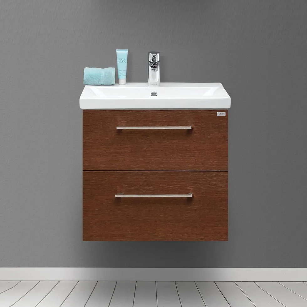Tvättställsskåp 4AQUA Minimal Med 2 Lådor