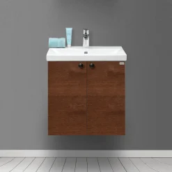 Tvättställsskåp 4AQUA Minimal Med 2 Luckor