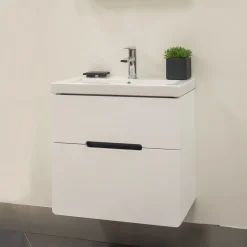Tvättställsskåp Arredo Soft 60 Vit Högblank