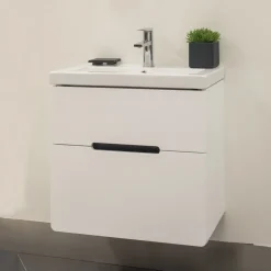 Tvättställsskåp Arredo Soft 60 Vit Högblank