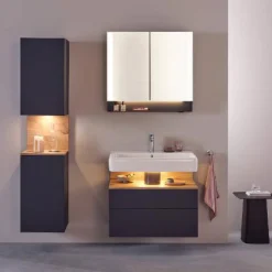 Tvättställsskåp Duravit Qatego med Tvättställ och Lucka