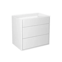 Tvättställsskåp Gustavsberg Graphic Elegans 60 cm - Fukttrög MDF för Badrum