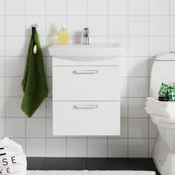 Tvättställsskåp Hafa Life Vit