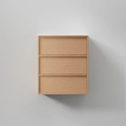 Tvättställsskåp INR Terra Carve med 3 Lådor