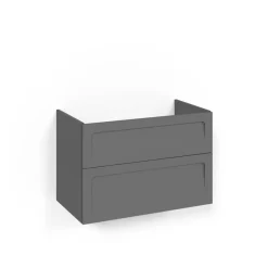 Tvättställsskåp Macro Design Crown Shape utan Tvättställ