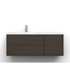Tvättställsskåp Svedbergs Epos 120x45 med 2+1 Lådor