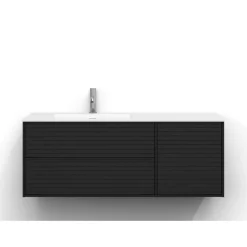 Tvättställsskåp Svedbergs Epos 120x45 med 2+1 Lådor