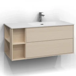 Tvättställsskåp Svedbergs Epos 100x45 med 2 Lådor