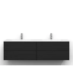 Tvättställsskåp Svedbergs Epos 160x45 med 2+2 Lådor