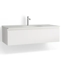 Tvättställsskåp Vedum Flow 1200 Centrerad med 1 Låda