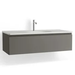 Tvättställsskåp Vedum Flow 1200 Centrerad med 1 Låda