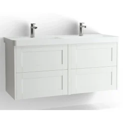 Tvättställsskåp Vedum Mezzo Frame 1200 Dubbel med 4 Lådor