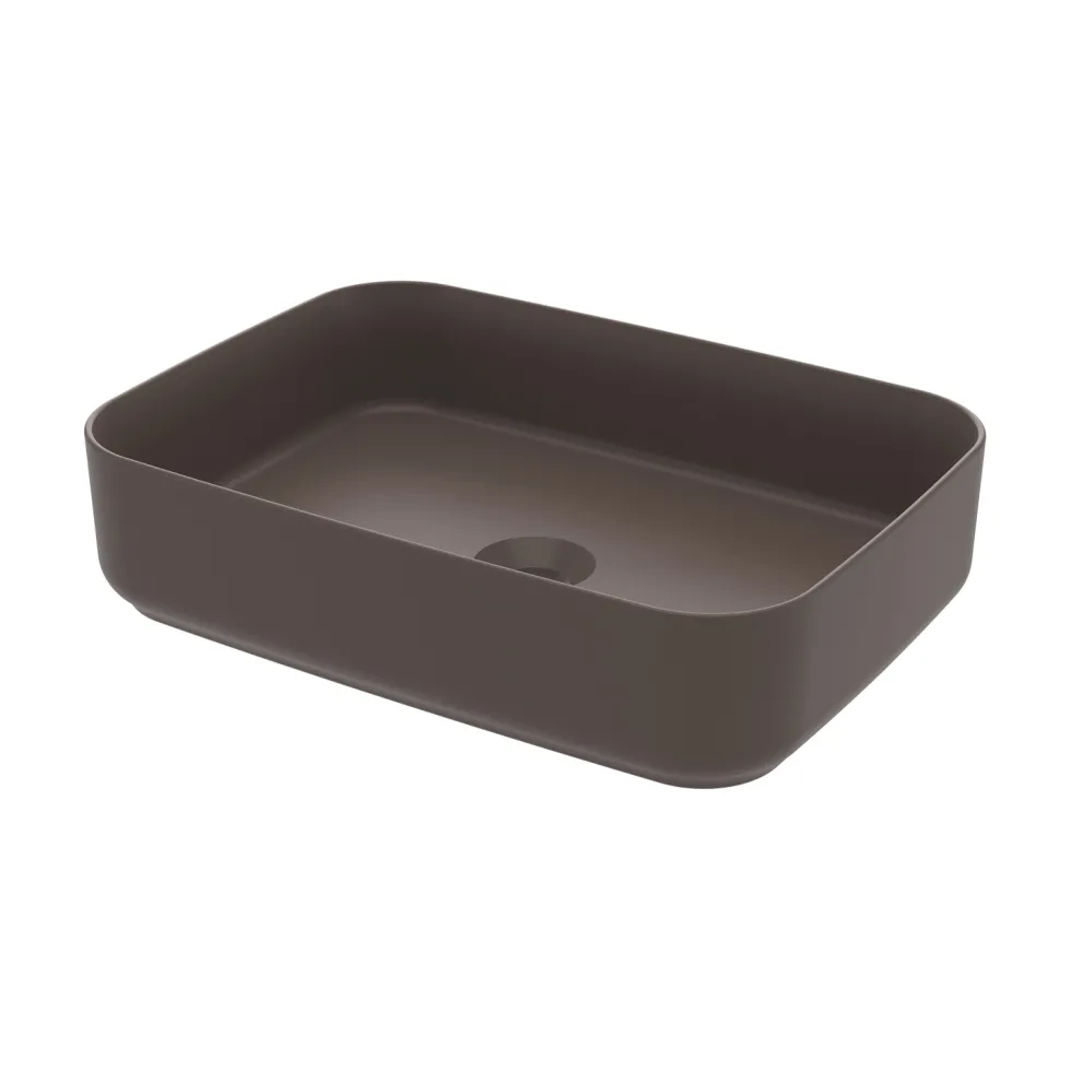 Tvättställ Svedbergs Myre RektangulärBxH: 500 x 120 mm, Mocka
