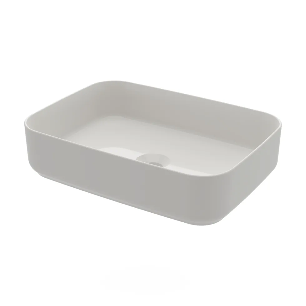 Tvättställ Svedbergs Myre RektangulärBxH: 500 x 120 mm, Mocka