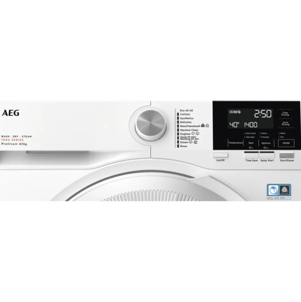 Tvätt/Torkmaskin AEG LWR722O84G