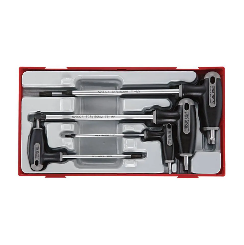 TX-nyckelsats 7 delar Teng Tools TTTX7
