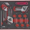 TX- och sexkantnyckelsats 42 delar Teng Tools TEDHT42
