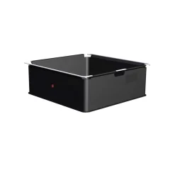 Tygback Lundbergs Wide Svart 527 mm