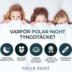 Tyngdtäcke Polar Night 135x200 cm7 Kg