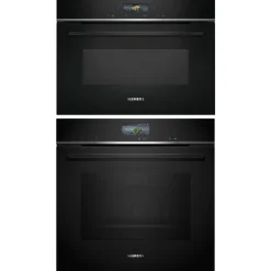 Ugn och Mikro Siemens iQ700 HB776G3B2S + CE732GXB1 Med WiFi