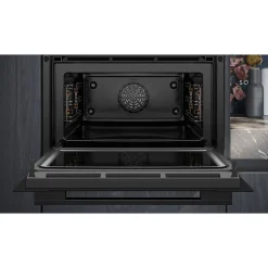 Ugn och Mikro Siemens iQ700 HM736G1B1 + CM724G1B1 Svart