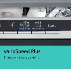 Underbyggd Diskmaskin Siemens iQ500 SN15ZW01CS Vit med Smart Uppkoppling