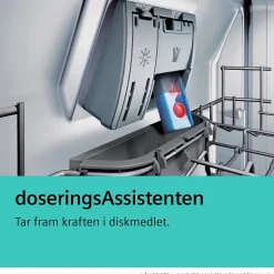 Underbyggd Diskmaskin Siemens iQ500 SN15ZW01CS Vit med Smart Uppkoppling