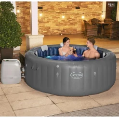 Uppblåsbart Spabad Bestway Lay-Z Santorini Hydrojet Pro