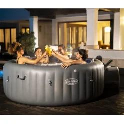 Uppblåsbart Spabad Bestway Lay-Z Santorini Hydrojet Pro