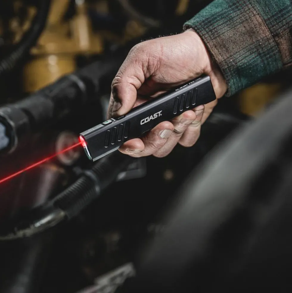 Uppladdningsbar Coast Slayer Laser Ficklampa 1000 lumen