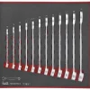 U-ringnyckelsats 12 delar Teng Tools TED8012