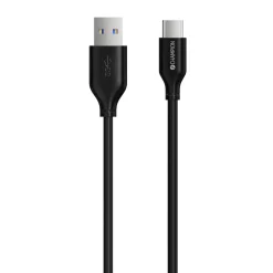 USB-A Champion till USB-C Kabel 2m Svart
