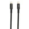 USB-C Champion kabel 100W 1m Svart
