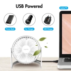 USB-fläkt LogiLink Ø12,7 cm