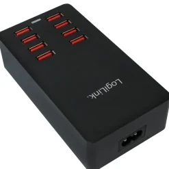 USB-laddare LogiLink 8 Portar 8,8A