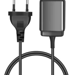 USB-laddare LogiLink 1xUSB-A + 1xUSB-C Med Fast Kabel 1,5m GaN 30W