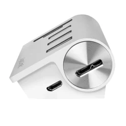 USB3.0 3-port hub LogiLink Med Minneskortsläsare