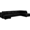U-soffa Scandinavian Choice Optus XL PlymåerSvart, Höger