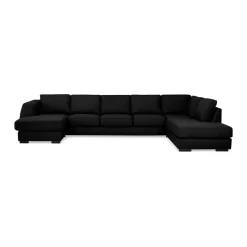 U-soffa Scandinavian Choice Optus XL PlymåerSvart, Höger