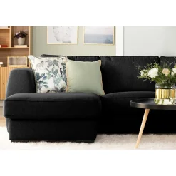 U-soffa Scandinavian Choice Optus XL PlymåerSvart, Höger