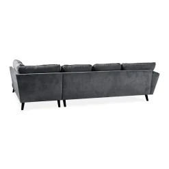 U-soffa Scandinavian Choice Trend Lyx med Divan VänsterMörkgrå