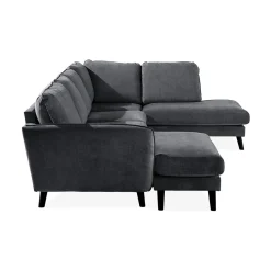 U-soffa Scandinavian Choice Trend Lyx med Divan VänsterMörkgrå