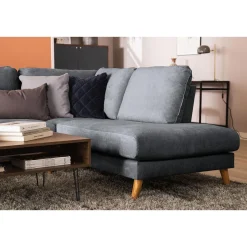 U-soffa Scandinavian Choice Trend Lyx med Divan VänsterMörkgrå