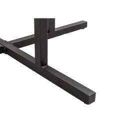 Utebord Comfort Garden Lines Runt 140 cm Akacia/Svart